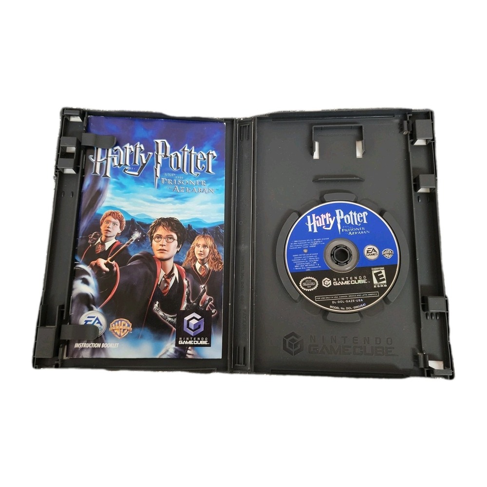 Harry Potter and the Prisoner of Azkaban Nintendo Gamecube EA 2004 Complete NOTE